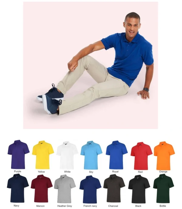 Uneek UC108 Deluxe Polo Shirt